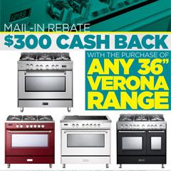 Verona Cash Back Rebate - January, 2023